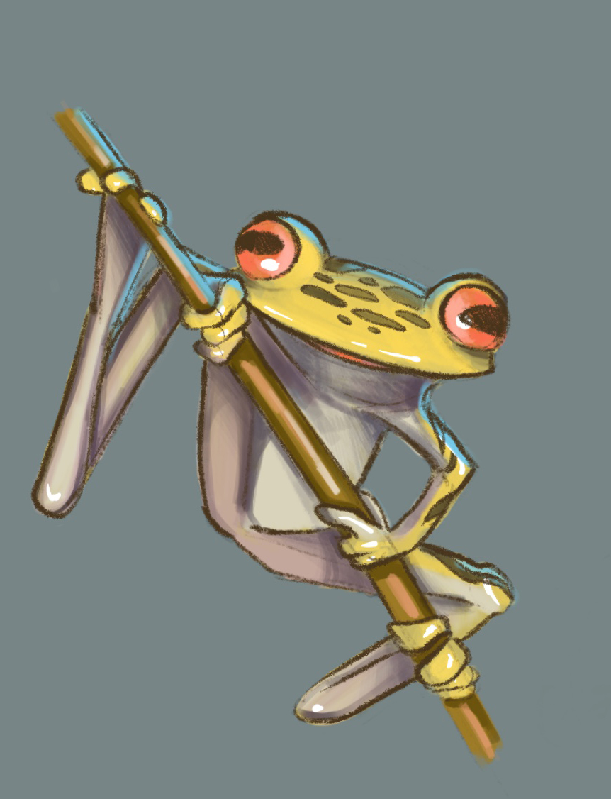 Skinny frog